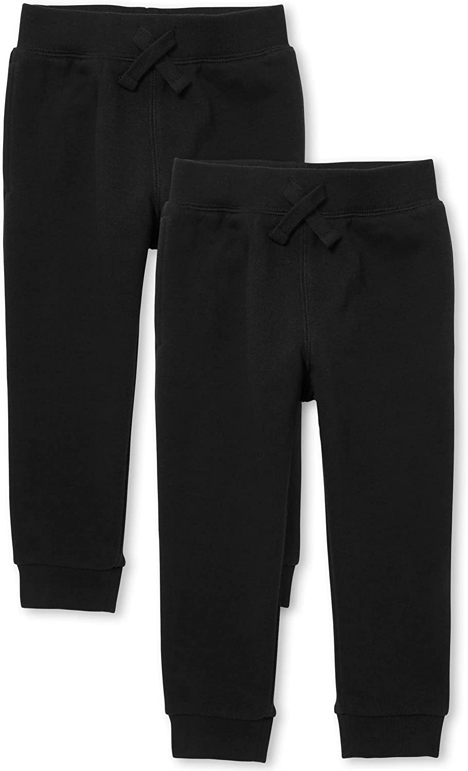 Baby Boys' Active Fleece Jogger Pants 2 Pack