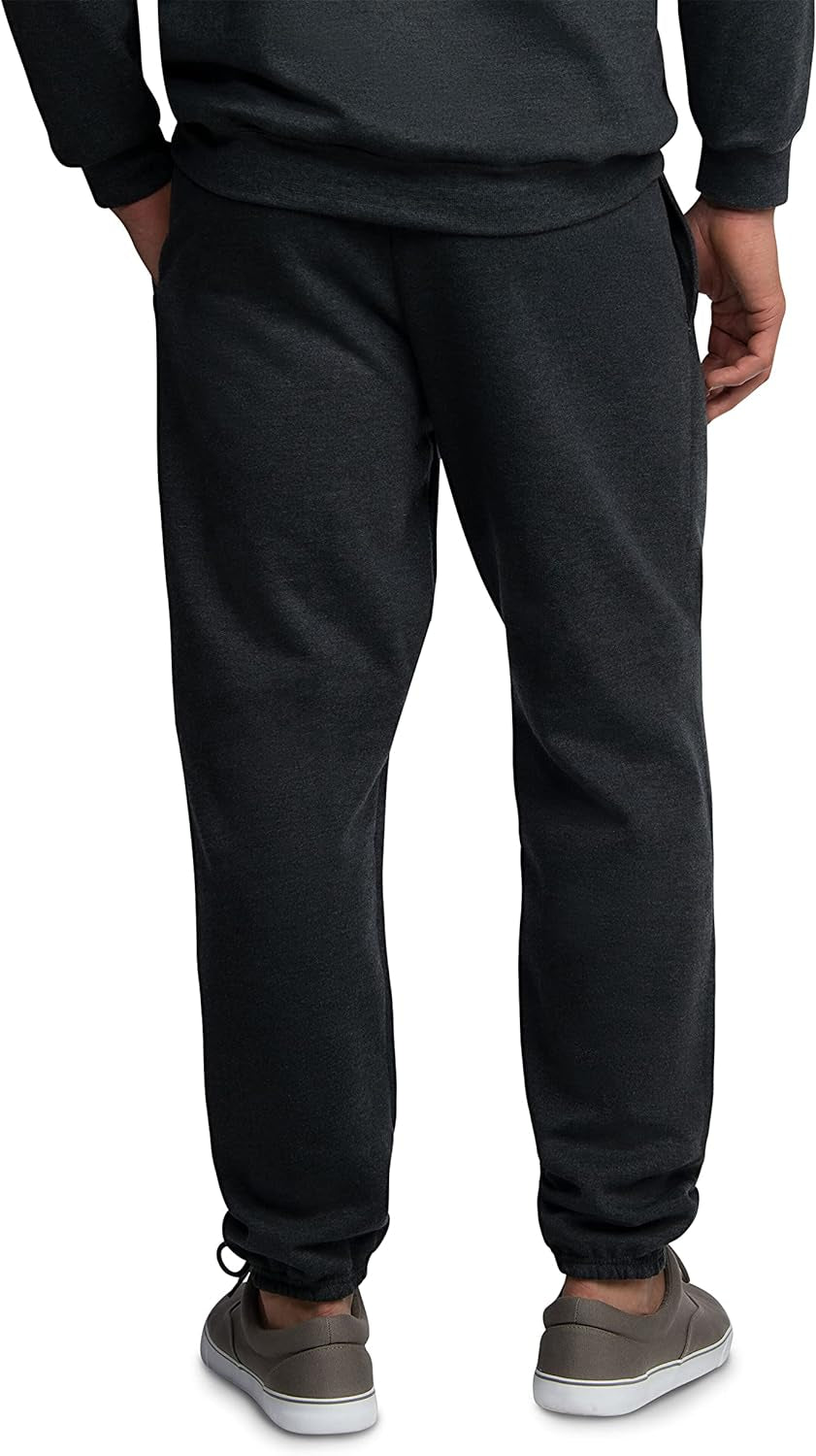 Eversoft Fleece Elastic Bottom Sweatpants with Pockets, Relaxed Fit, Moisture Wicking, Breathable