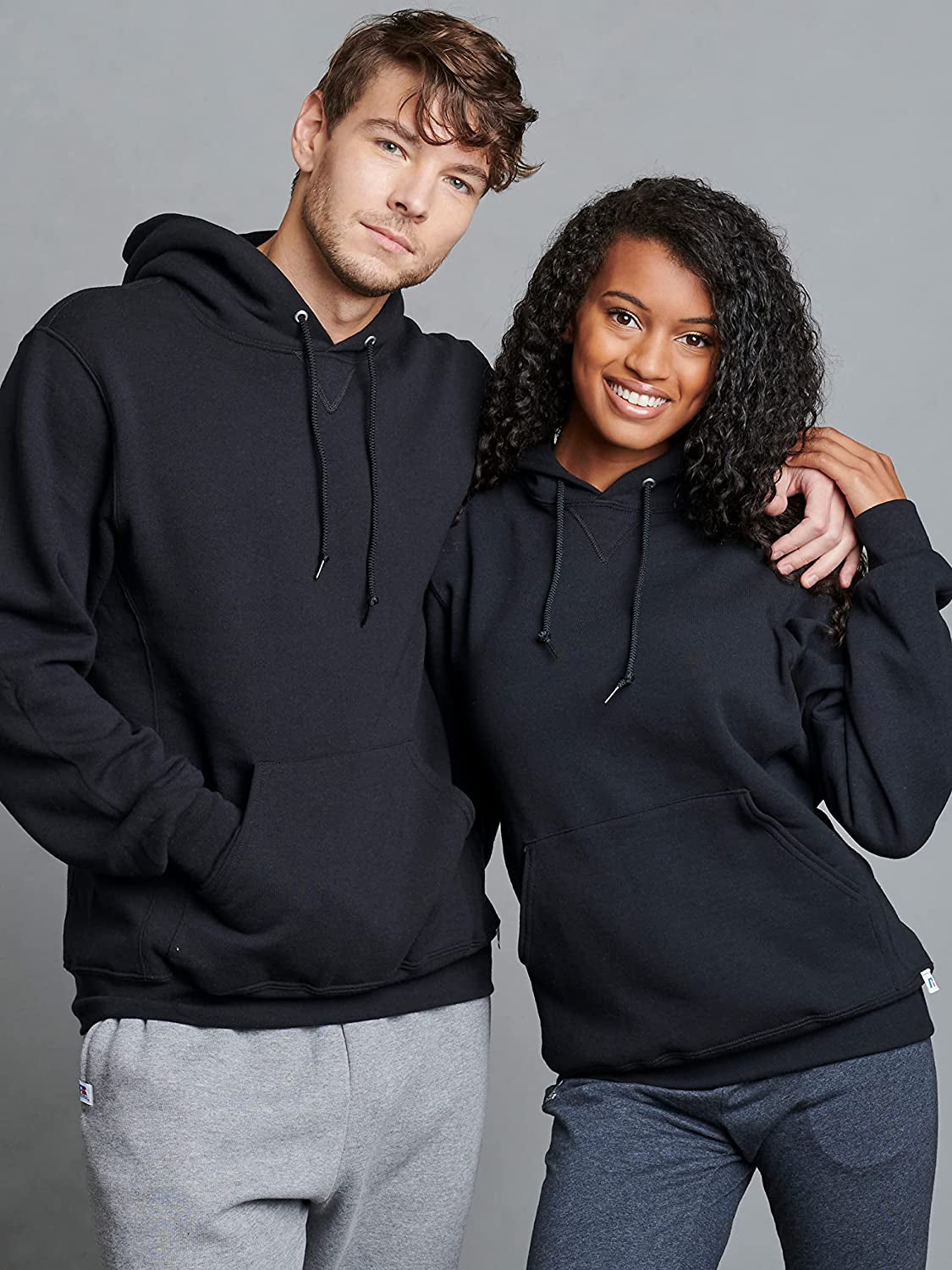 Men'S Dri-Power Fleece Hoodies, Moisture Wicking, Cotton Blend, Relaxed Fit, Sizes S-4X