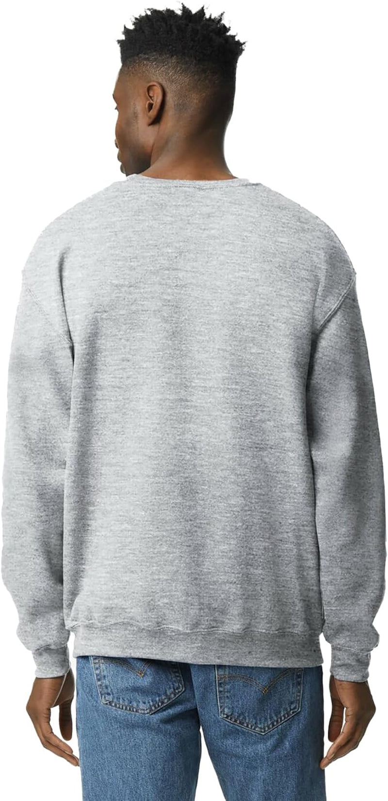 Unisex Adult Fleece Crewneck Sweatshirt, Style G18000, Multipack